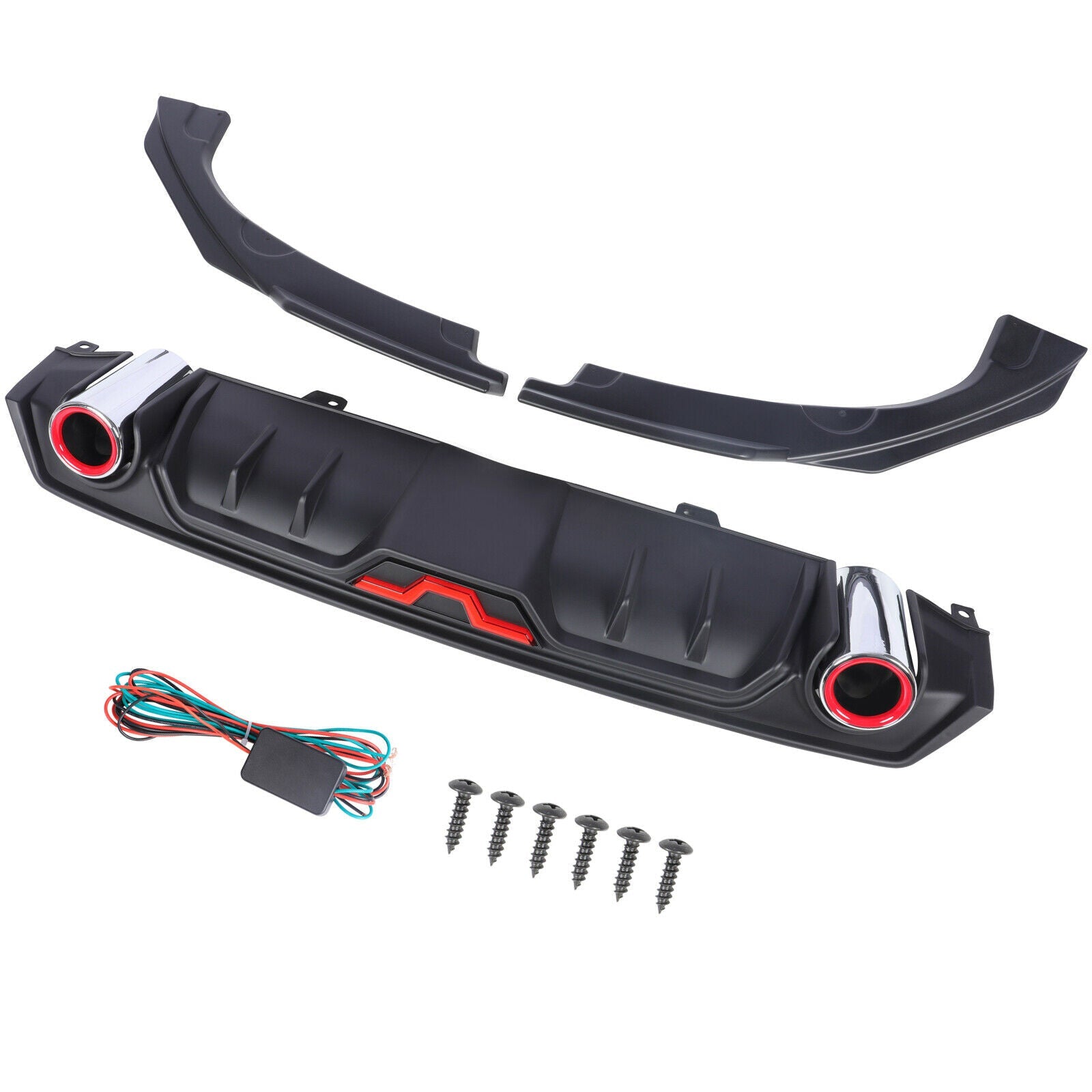 Rear Bumper Lip for Honda Civic 2016+ Type A