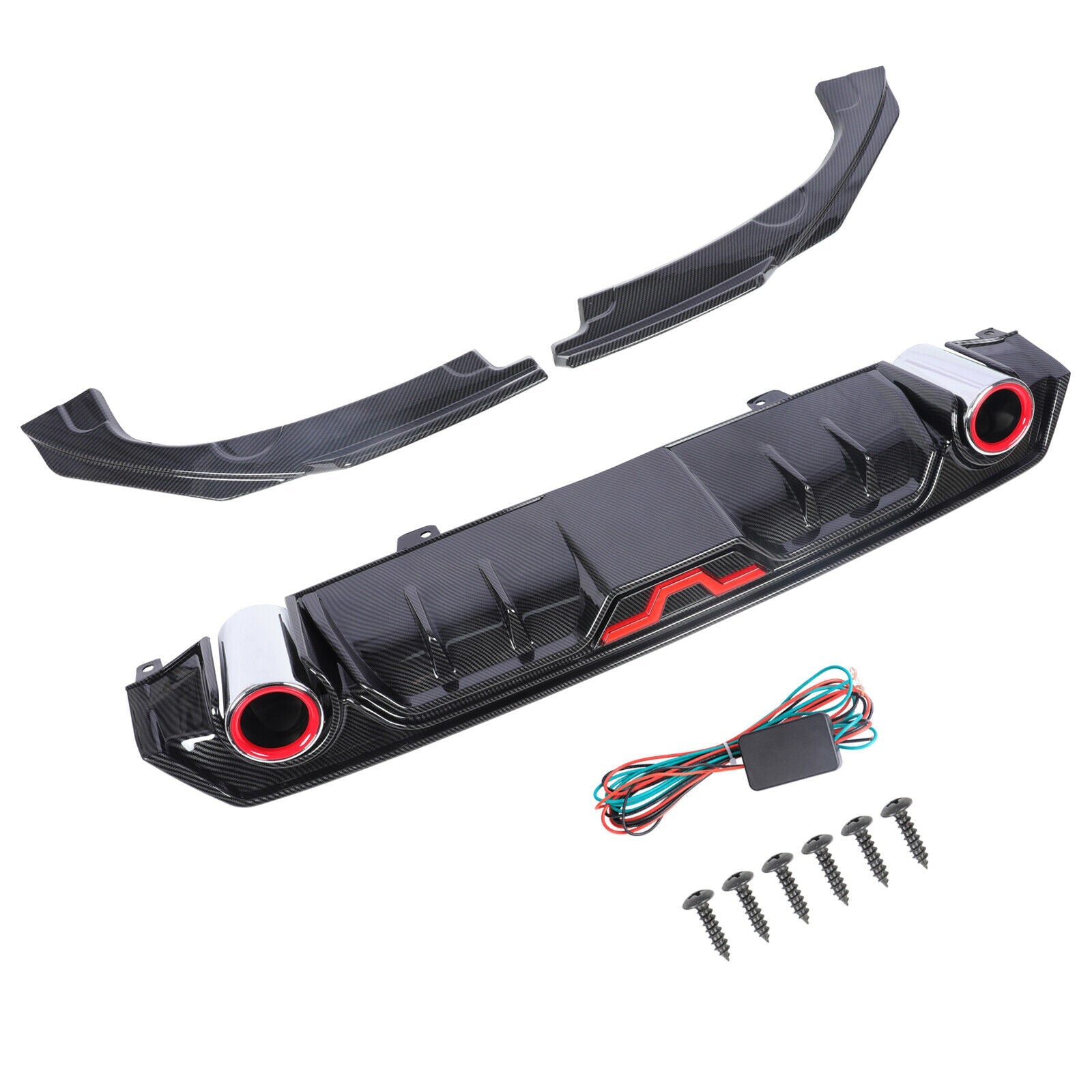 Rear Bumper Lip for Honda Civic 2016+ Type B