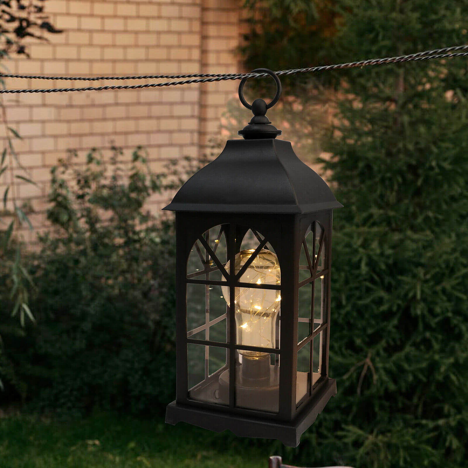 display of Retro Hanging Night Light