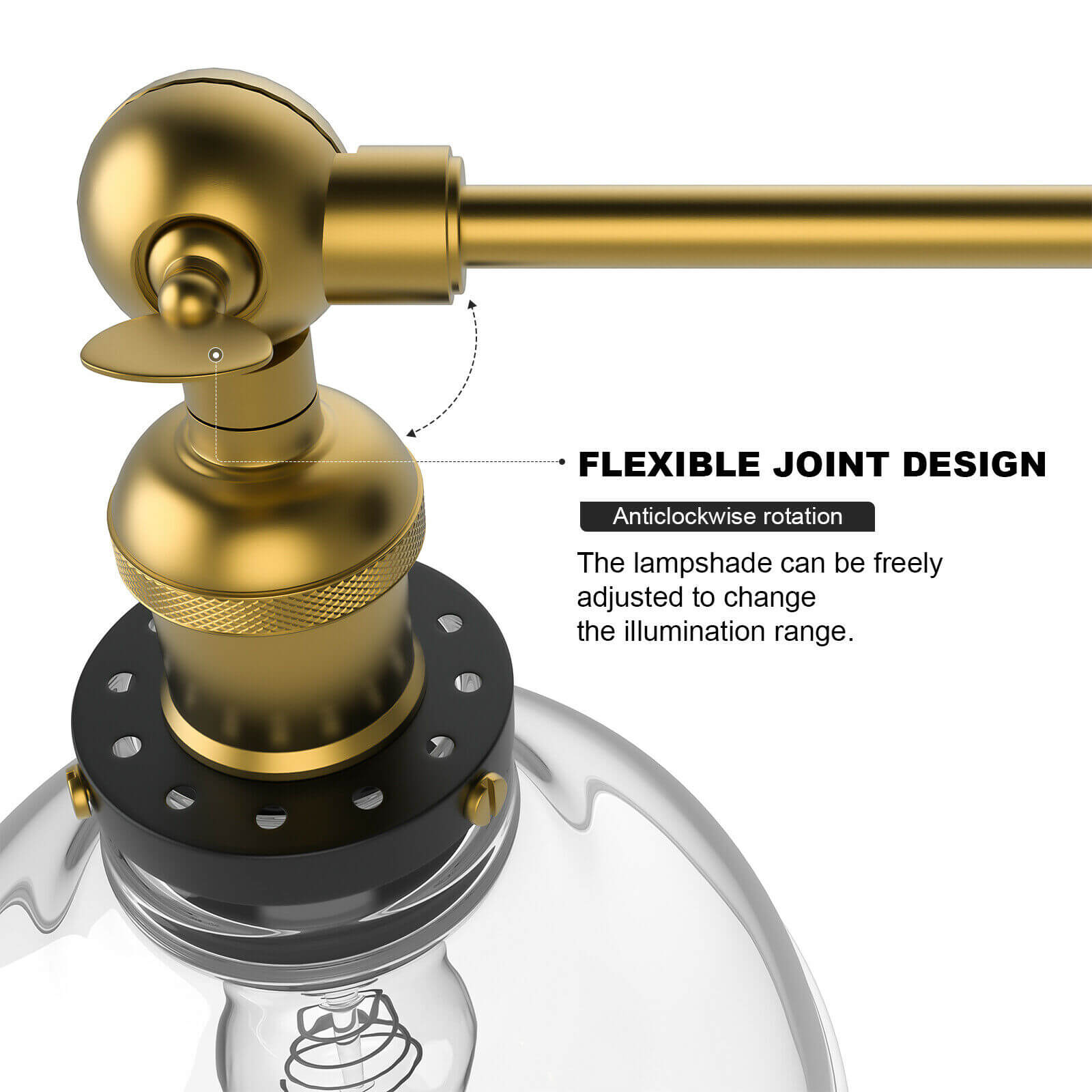 Industrial Flashlight Wall Sconce