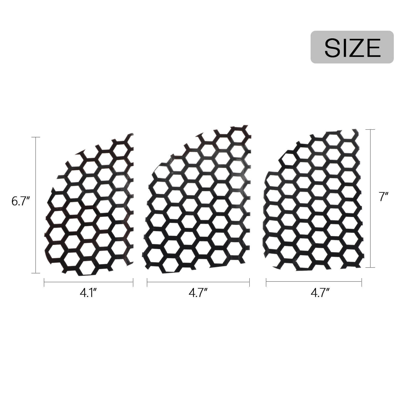 Smoke Tail Light Precut Tint Cover size