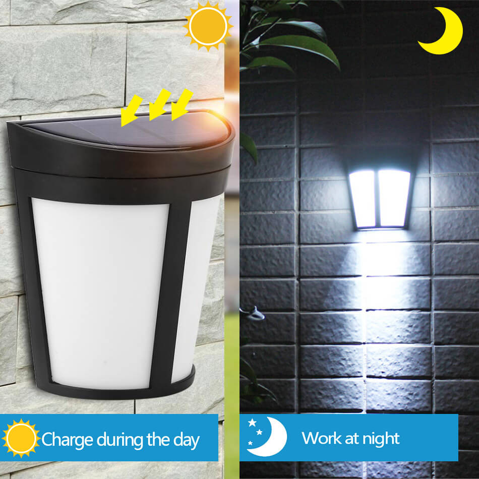 Solar Power 6 LED Lights - BCBMALL