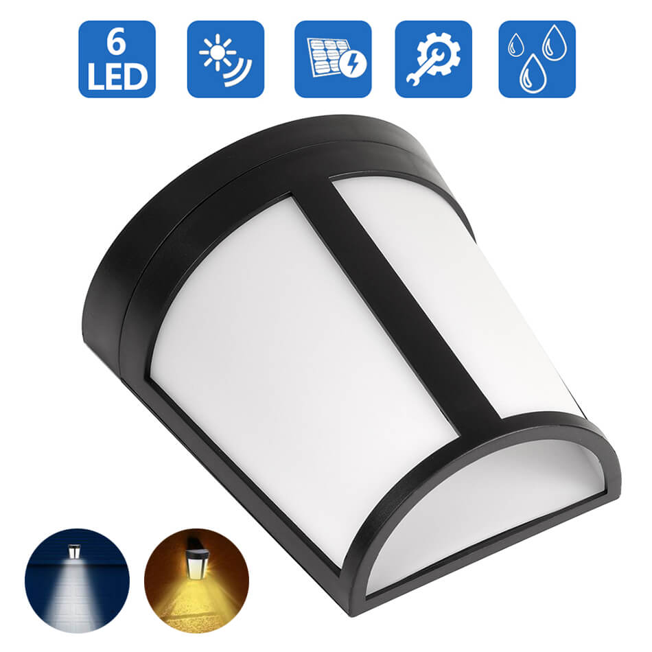 Solar Power 6 LED Lights - BCBMALL