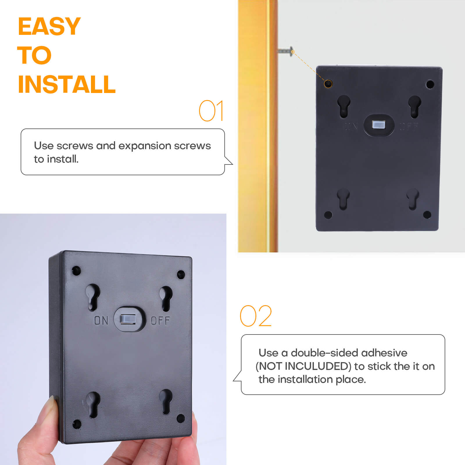 Solar Wall Lamp, 2Pcs - BCBMALL