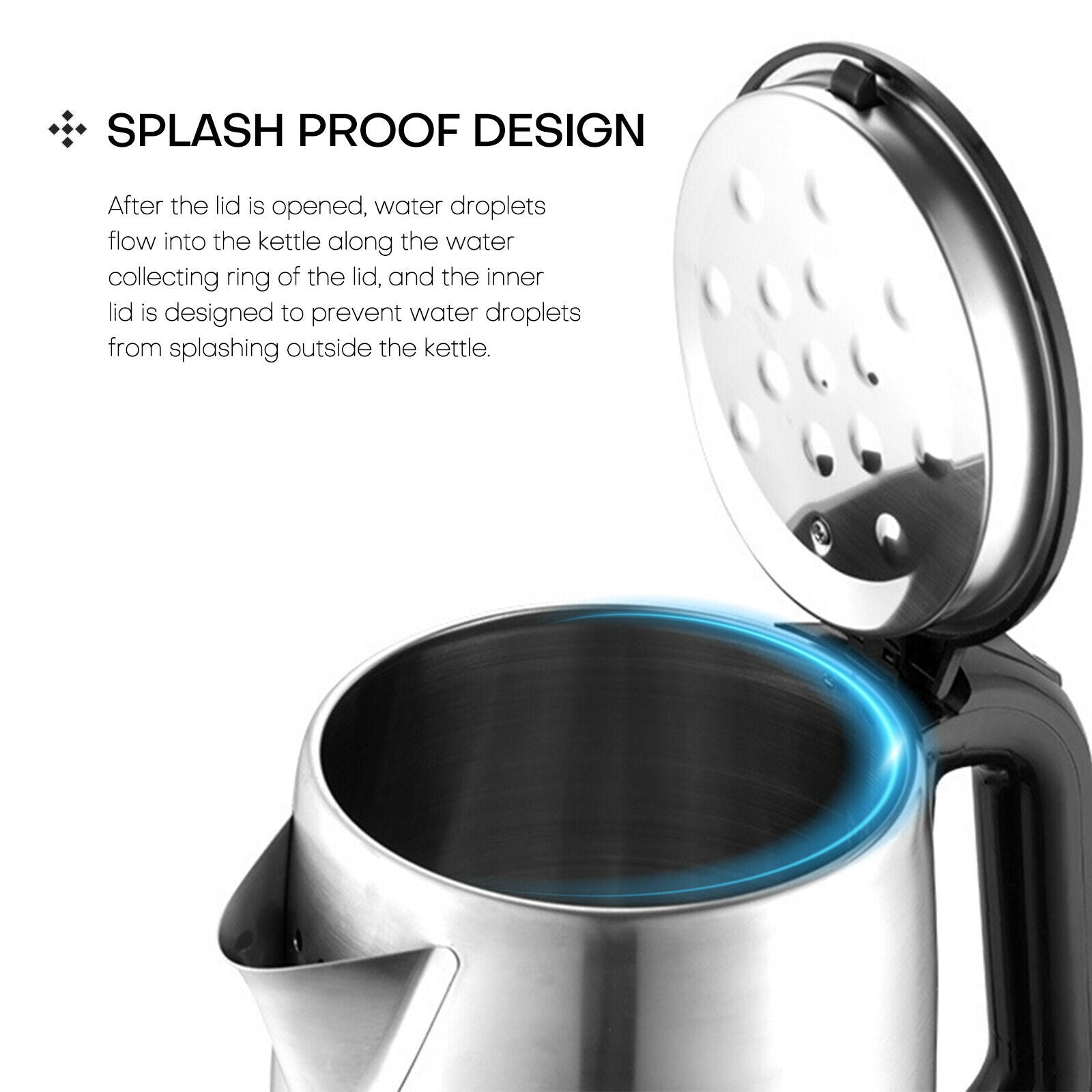 feature of Stainless Steel Electric Kettle Boiler