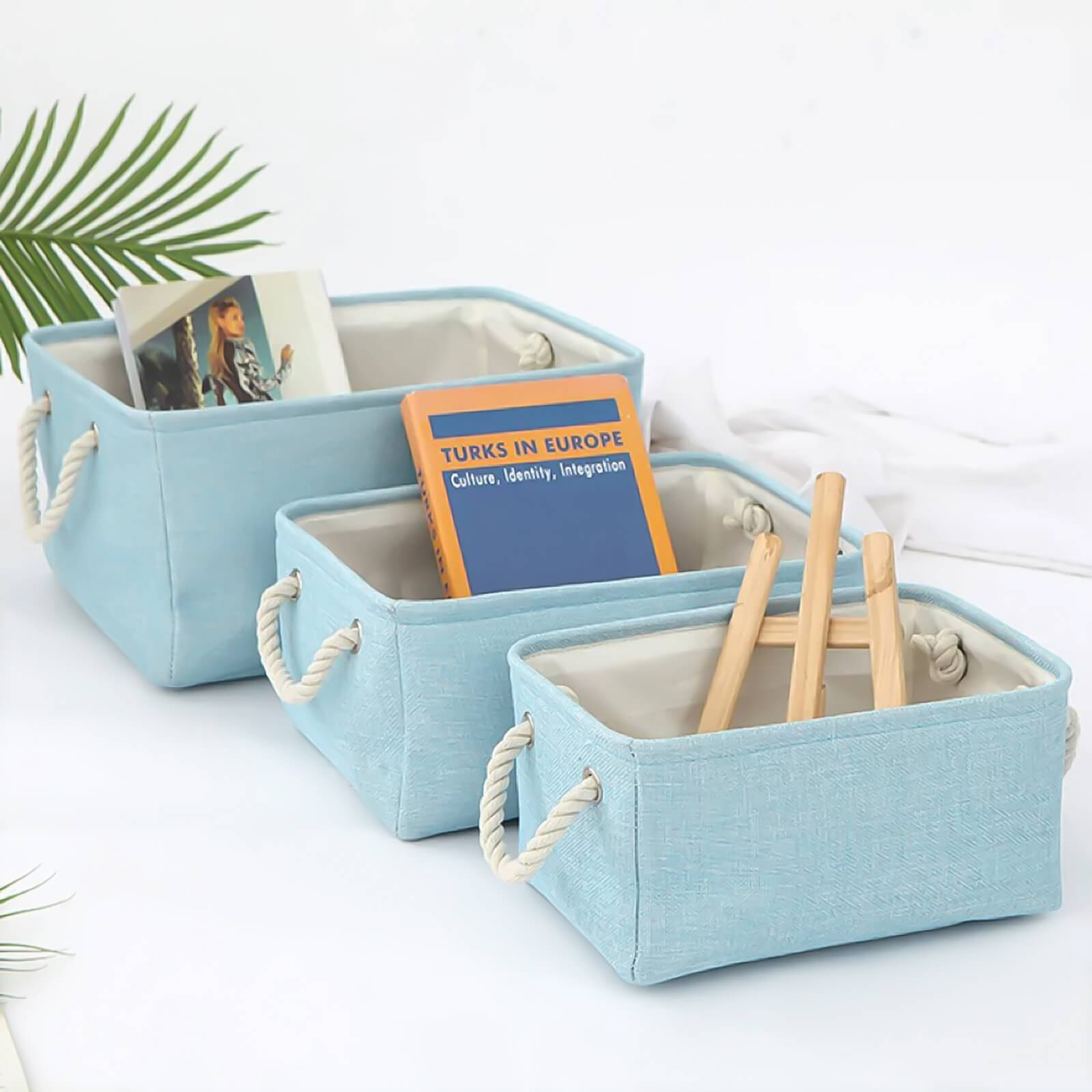 Storage Bin, 3 Pcs - BCBMALL