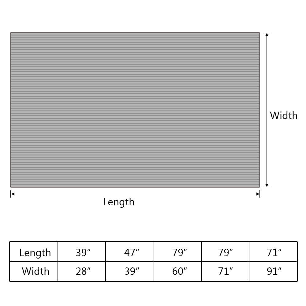 Stripped Flannel Fleece Throw Blanket - BCBMALL