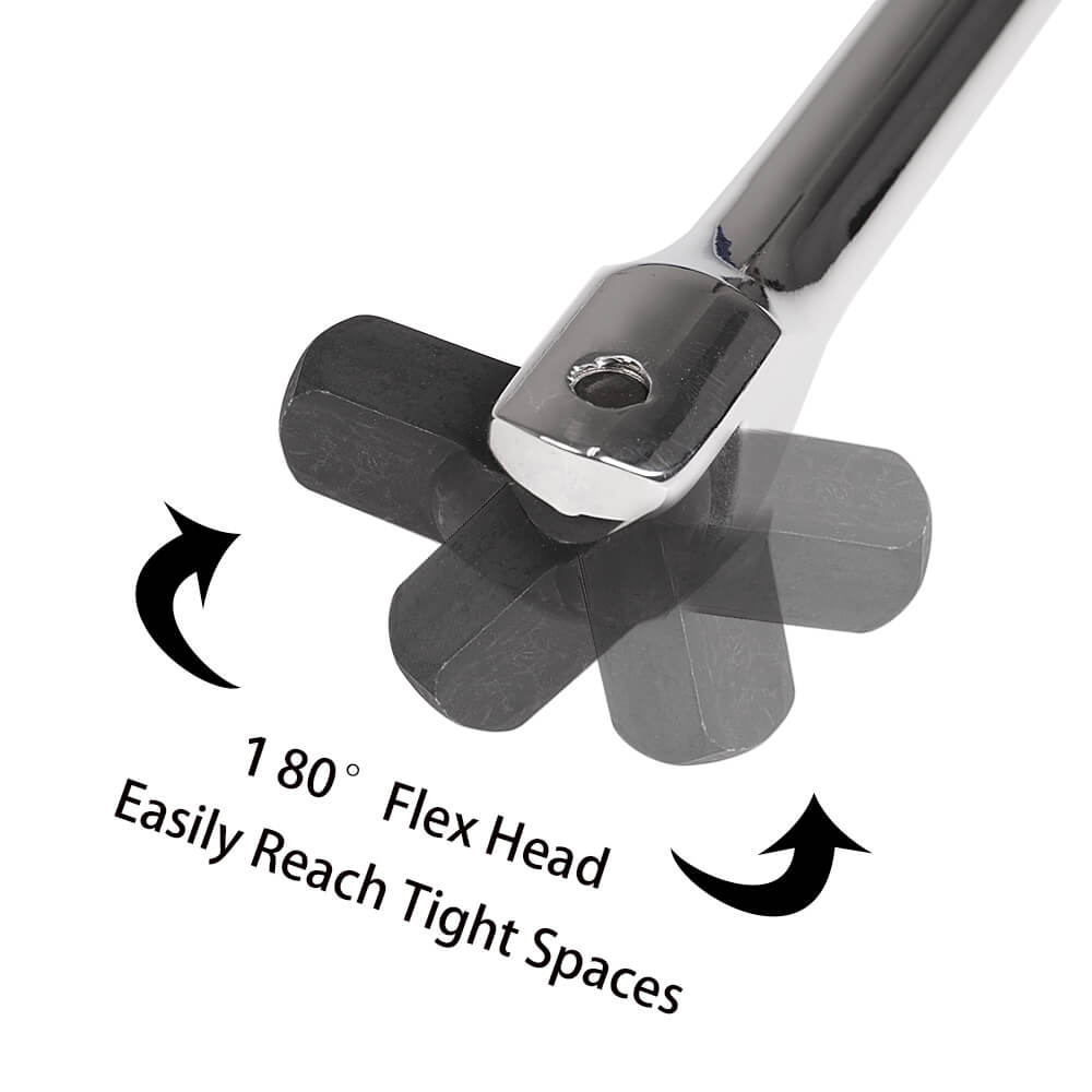 Steel Breaker Bar Socket Wrench - BCBMALL