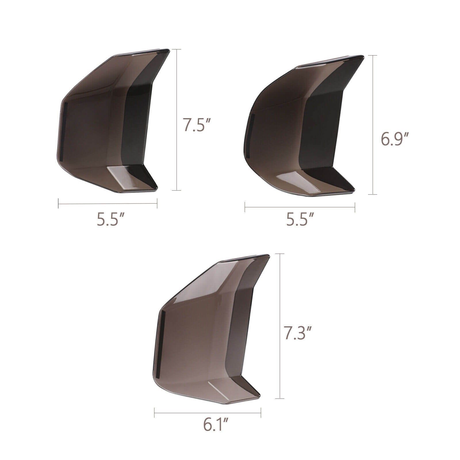 Tail Light Lamp Cover for Mustang 2018+ size