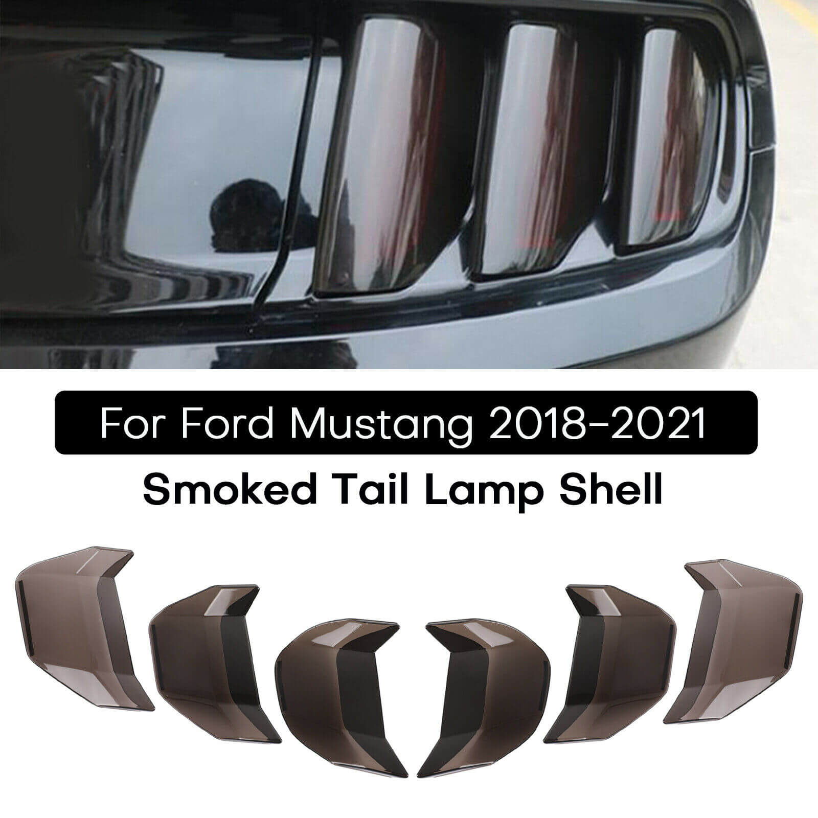 Tail Light Lamp Cover for Mustang 2018+