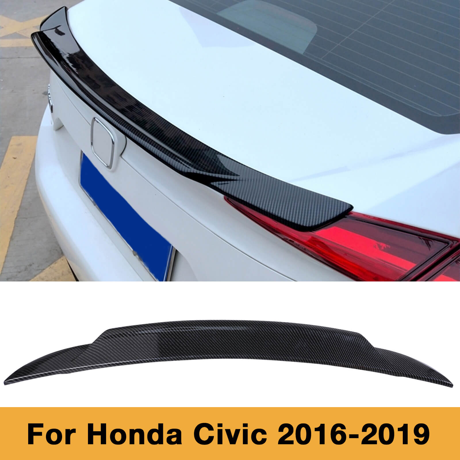 display of Trunk Spoiler