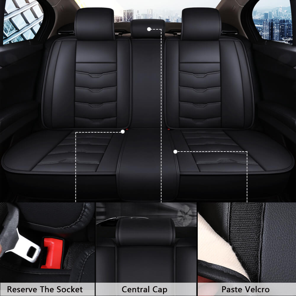 special design of Universal Car Leather Seat Covers Full Set