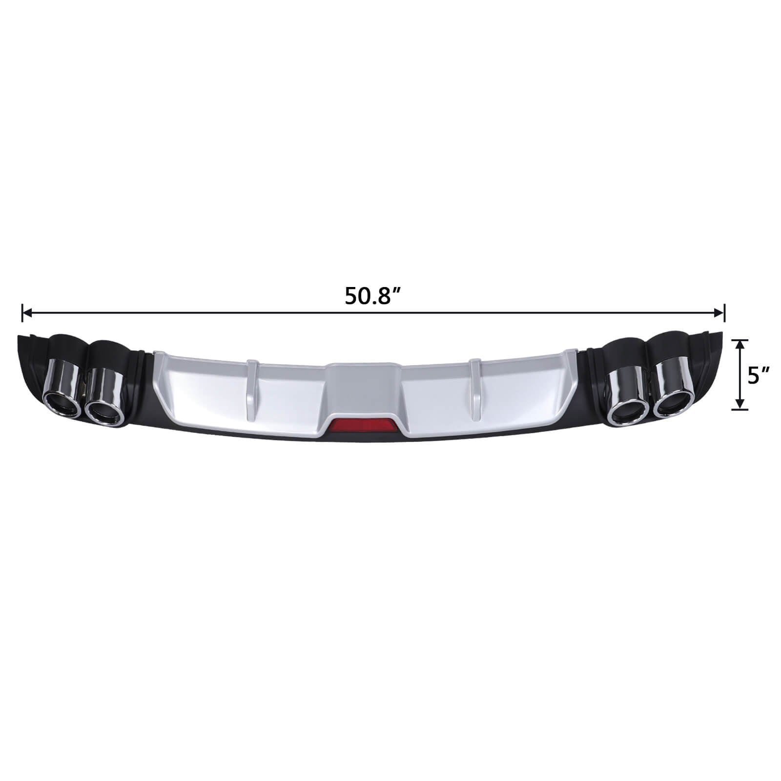Universal Car Rear Bumper Lip Splitter - BCBMALL