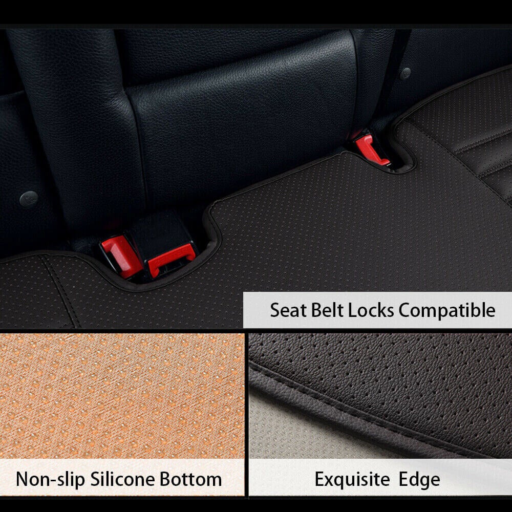 Car Rear Seat Cushion, Half Surround w/ Bamboo Charcoal - BCBMALL