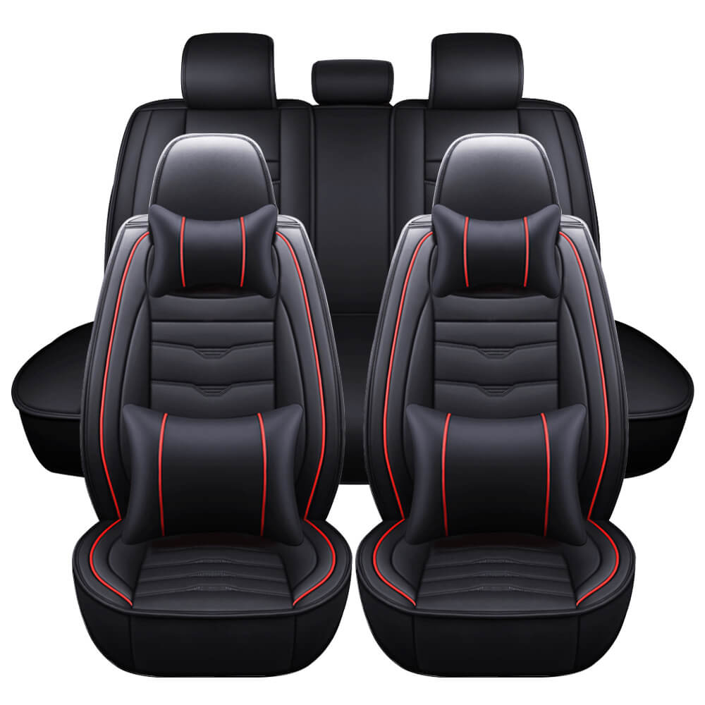 Universal Car Leather Seat Covers Full Set