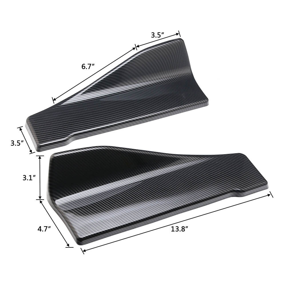 Car Side Skirt Rear Bumper - BCBMALL