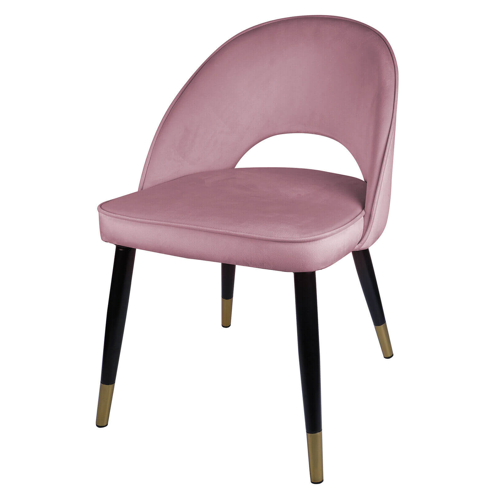 Velvet Upholstered Dining Chairs, Set of 2 - BCBMALL