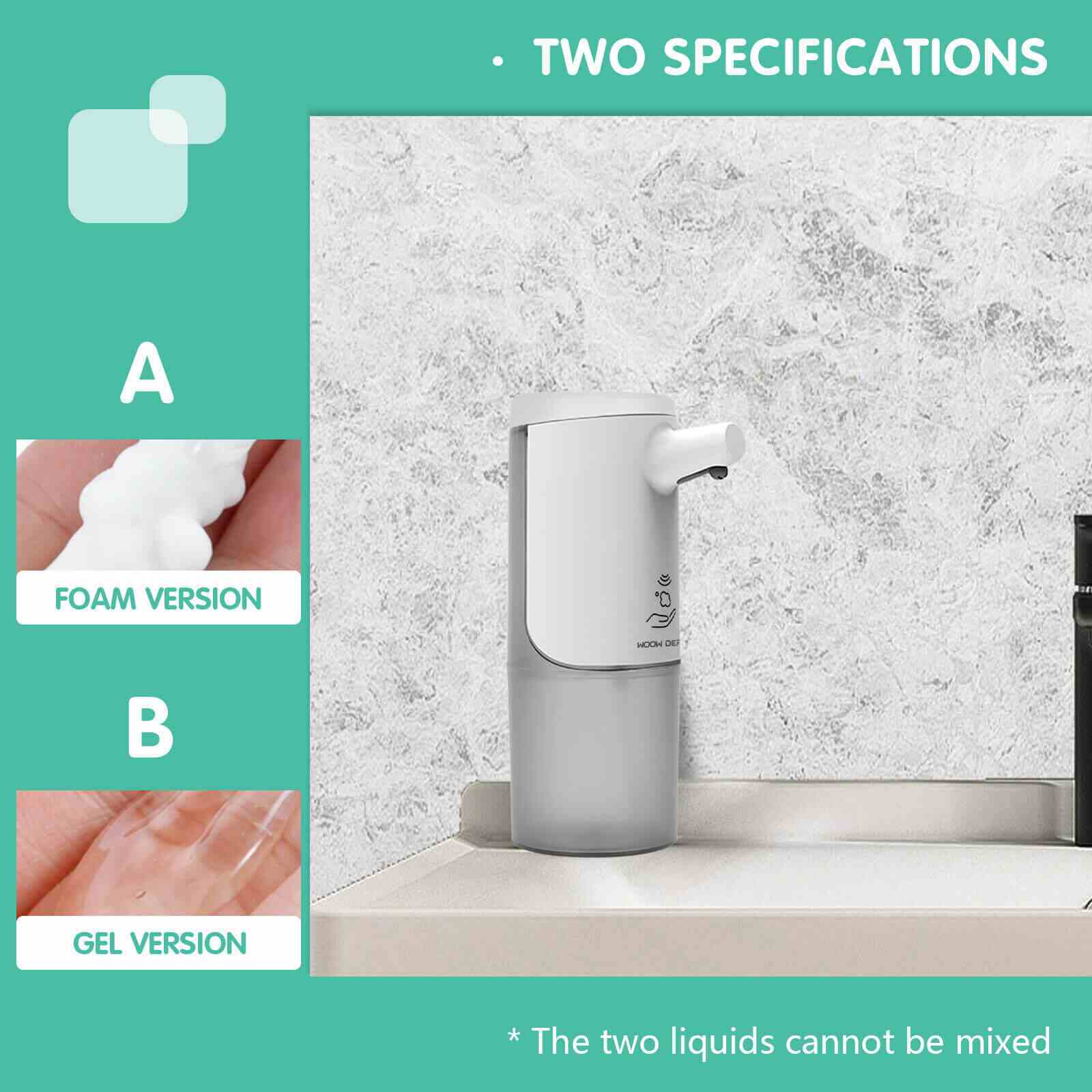 types of Waterproof Automatic Soap Dispenser