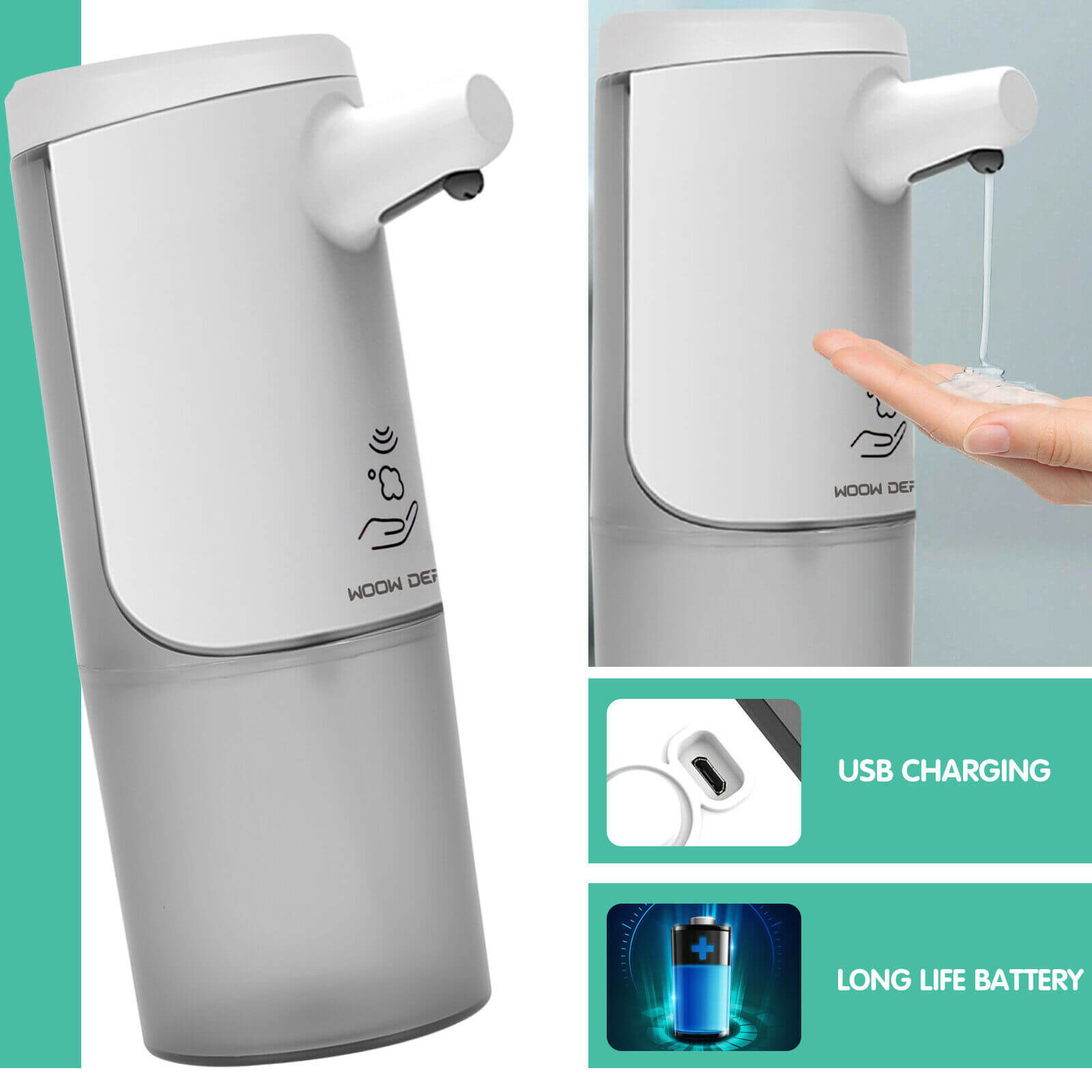 USB Waterproof Automatic Soap Dispenser