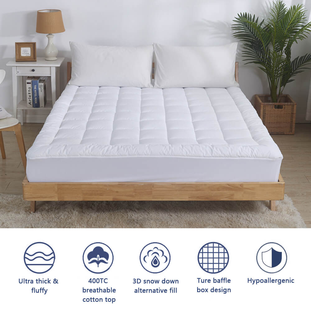 Waterproof Quilted Mattress Pad Cover - BCBMALL
