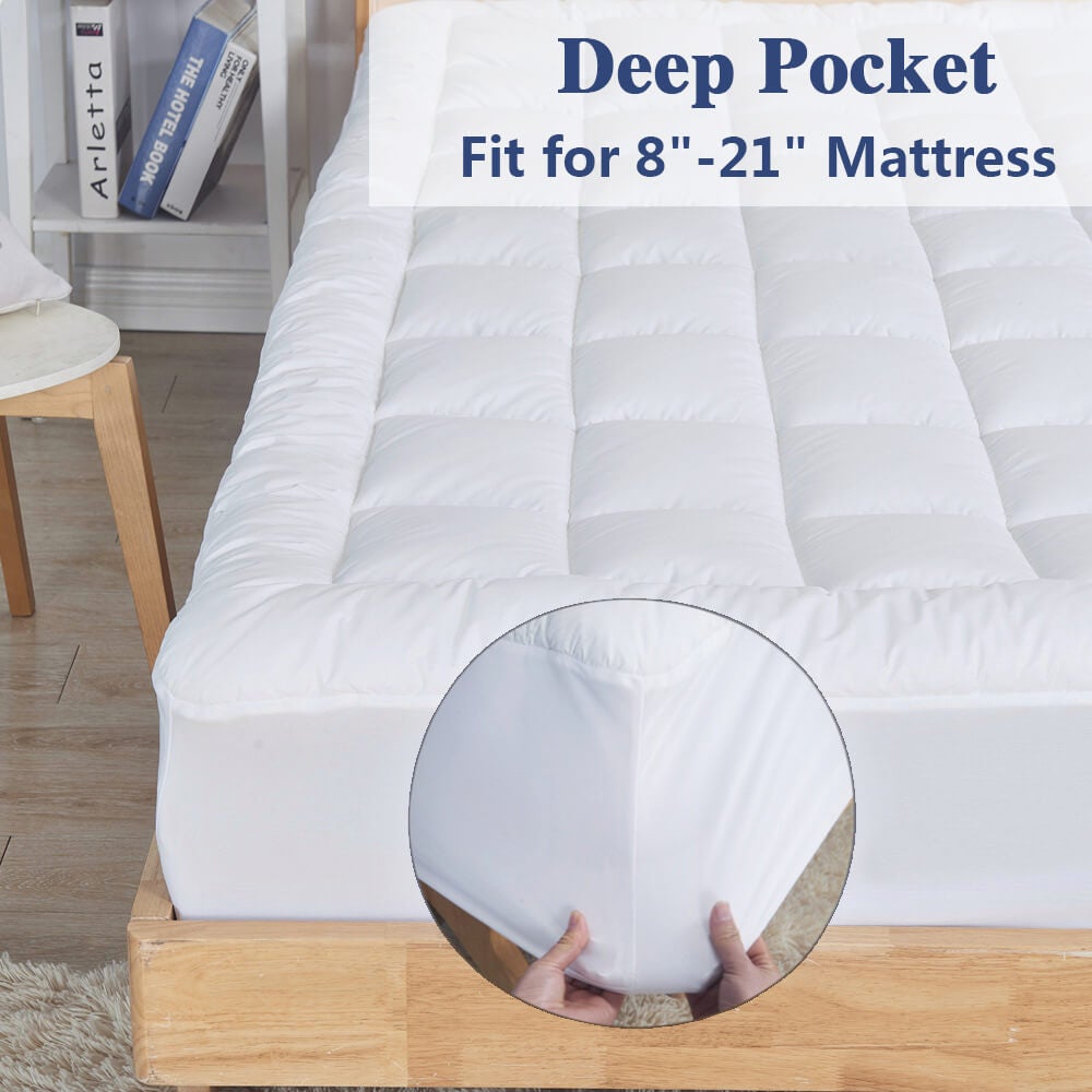 Waterproof Quilted Mattress Pad Cover - BCBMALL