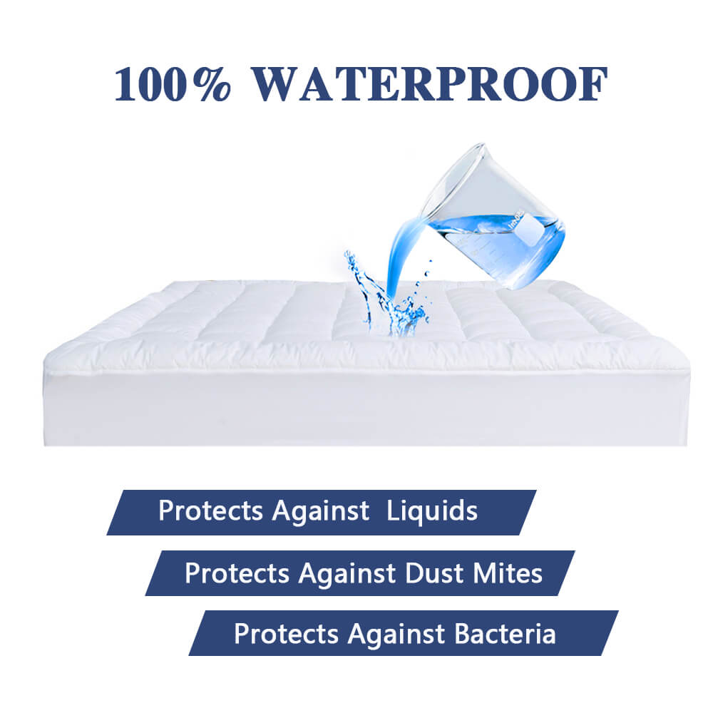 Waterproof Quilted Mattress Pad Cover - BCBMALL