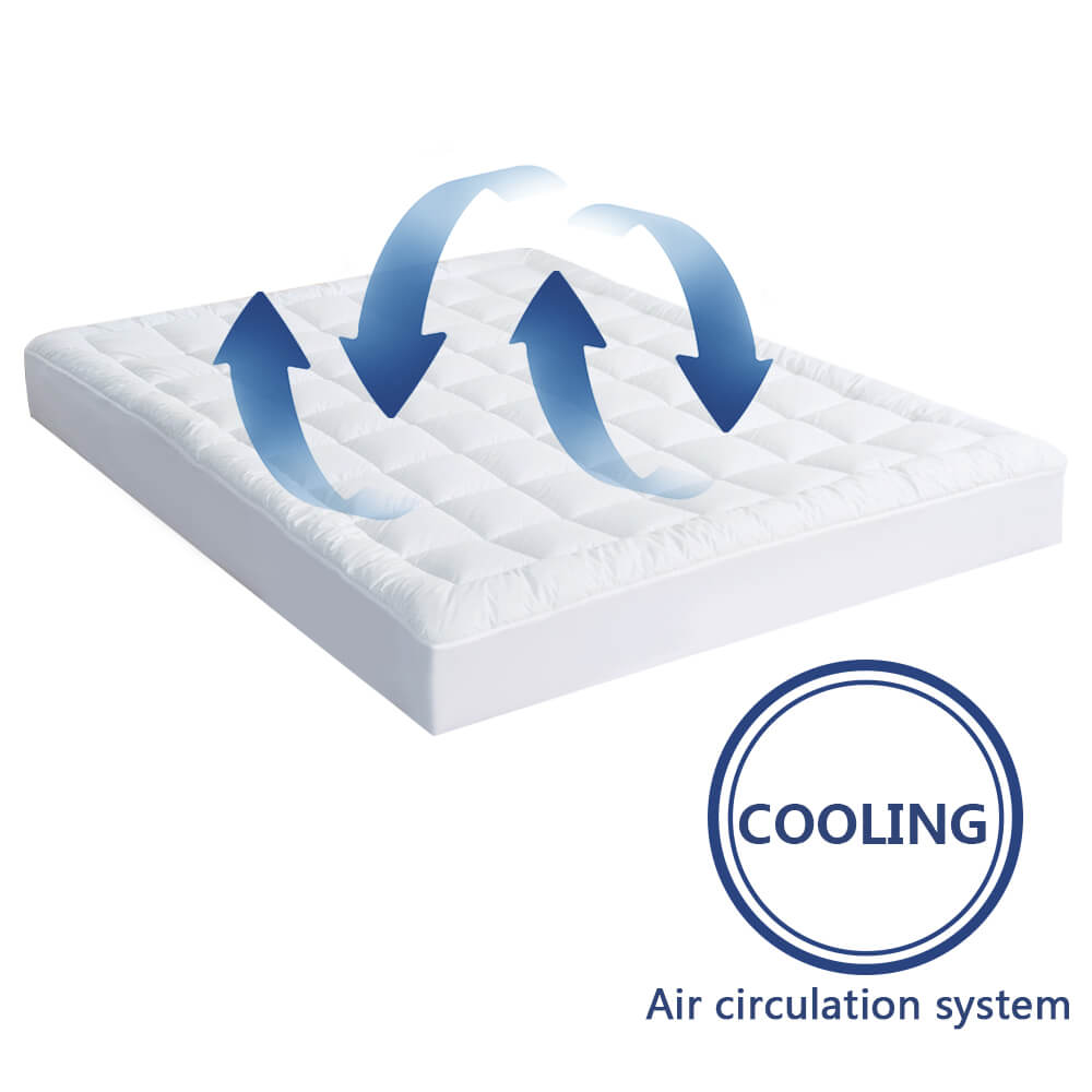 Waterproof Quilted Mattress Pad Cover - BCBMALL