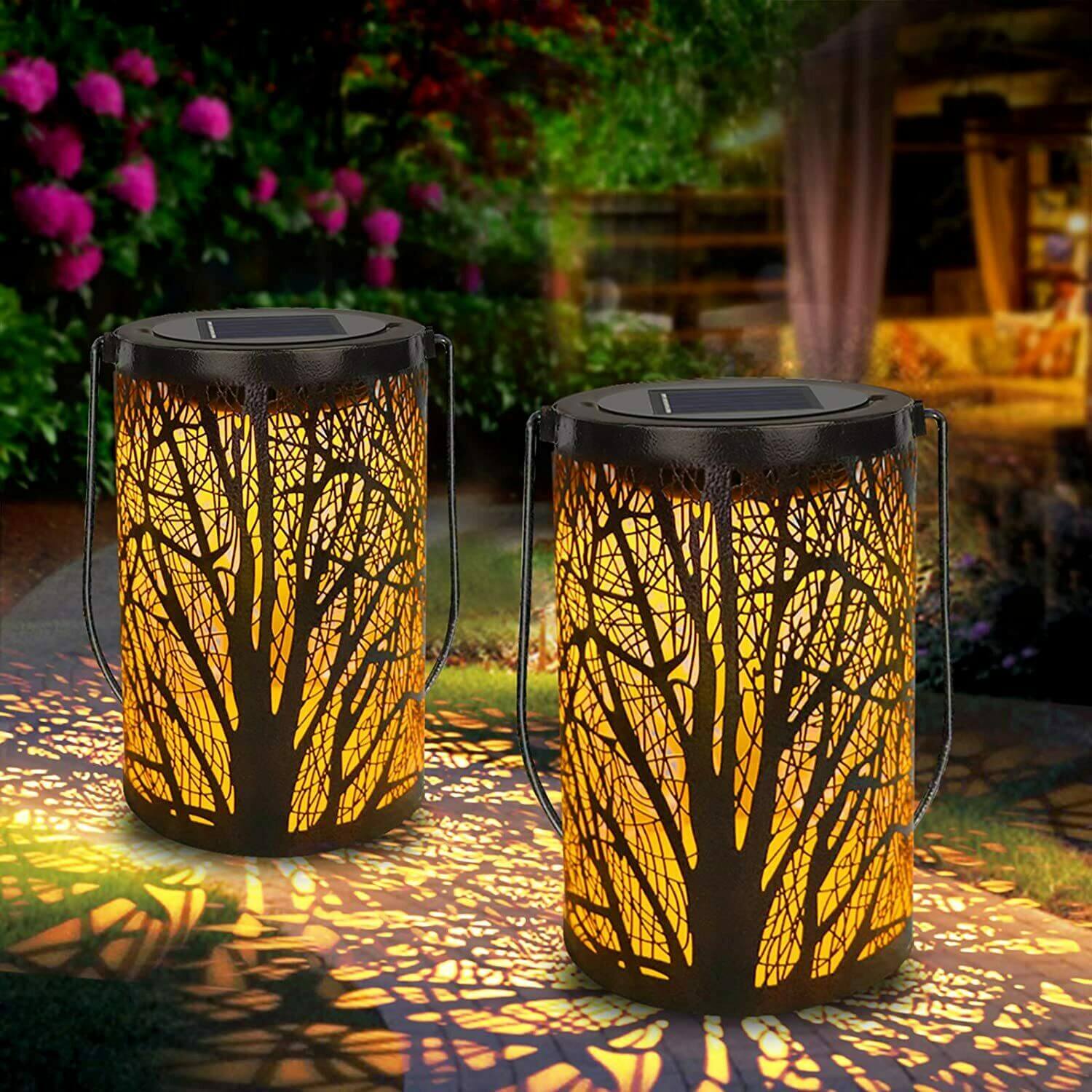 detail of Waterproof Solar Hanging Lights