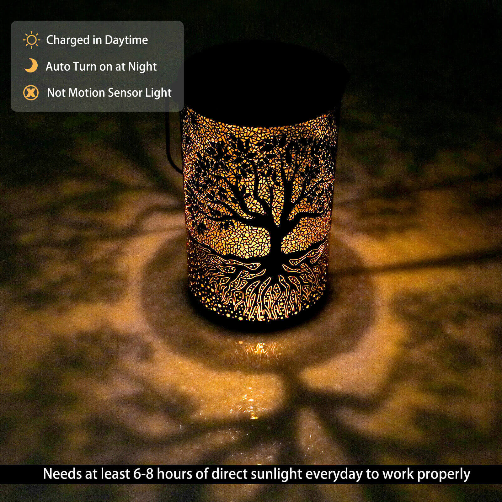 design of Waterproof Solar Hanging Lights