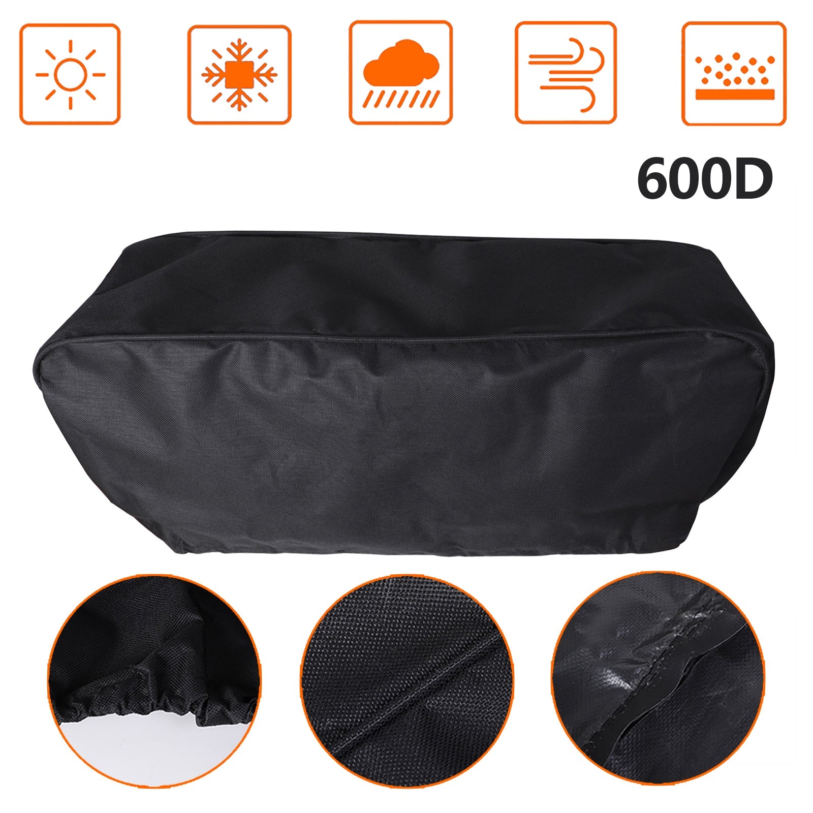 Winch Dust Cover Fits 8500 to 17500 Lbs - BCBMALL