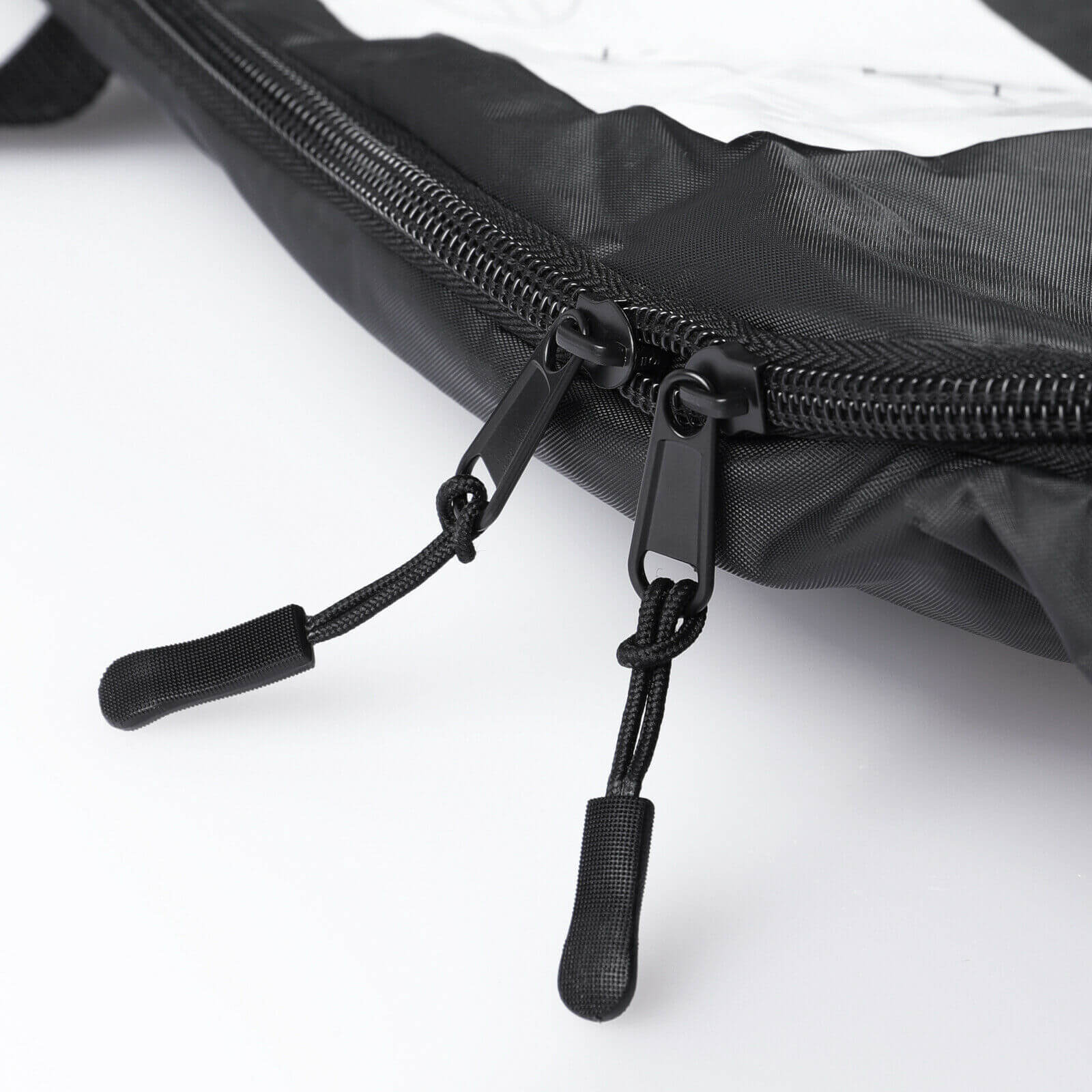 Window Storage Bag for 18+ Jeep Wrangler zipper detail