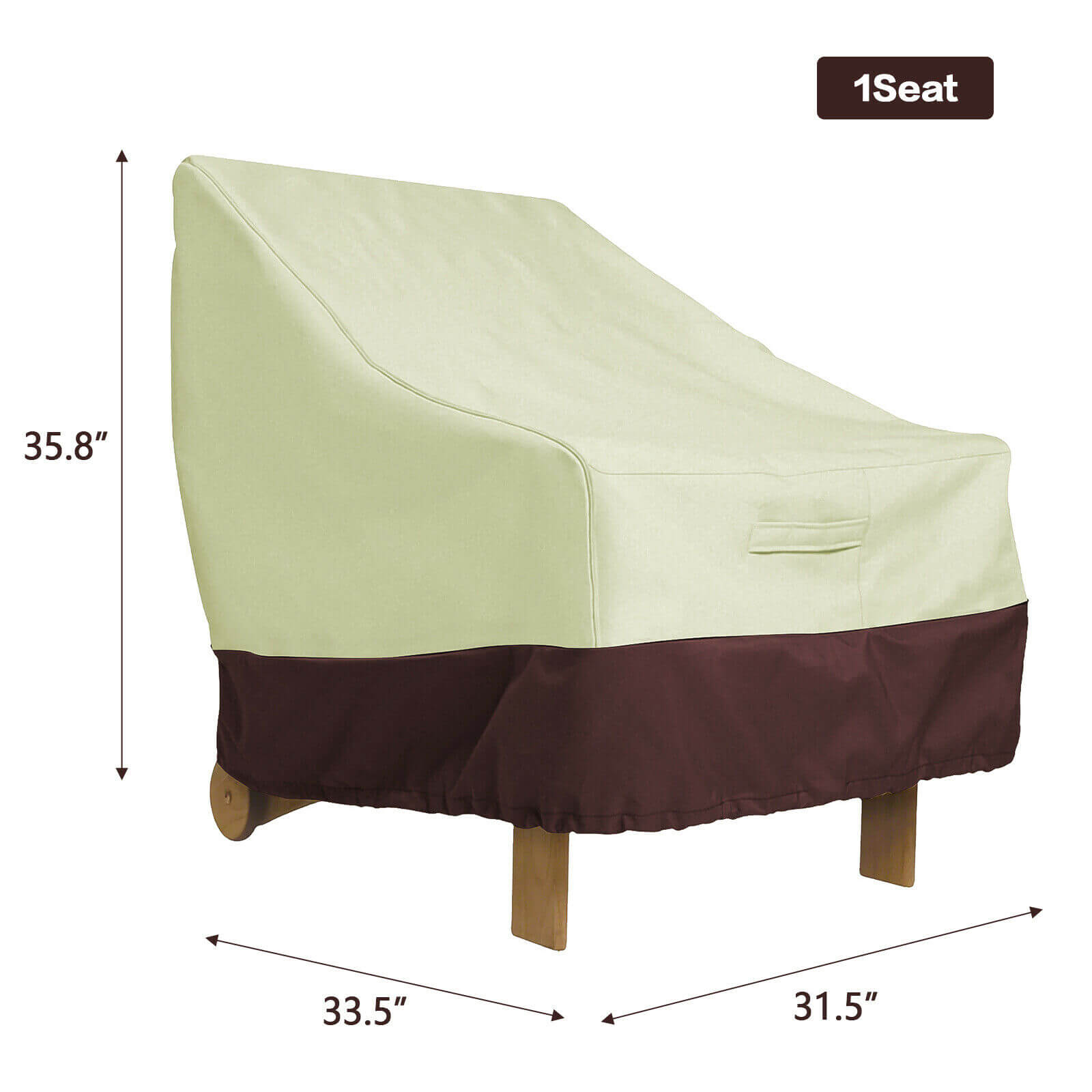 Windproof Seat Cover 1 seat size