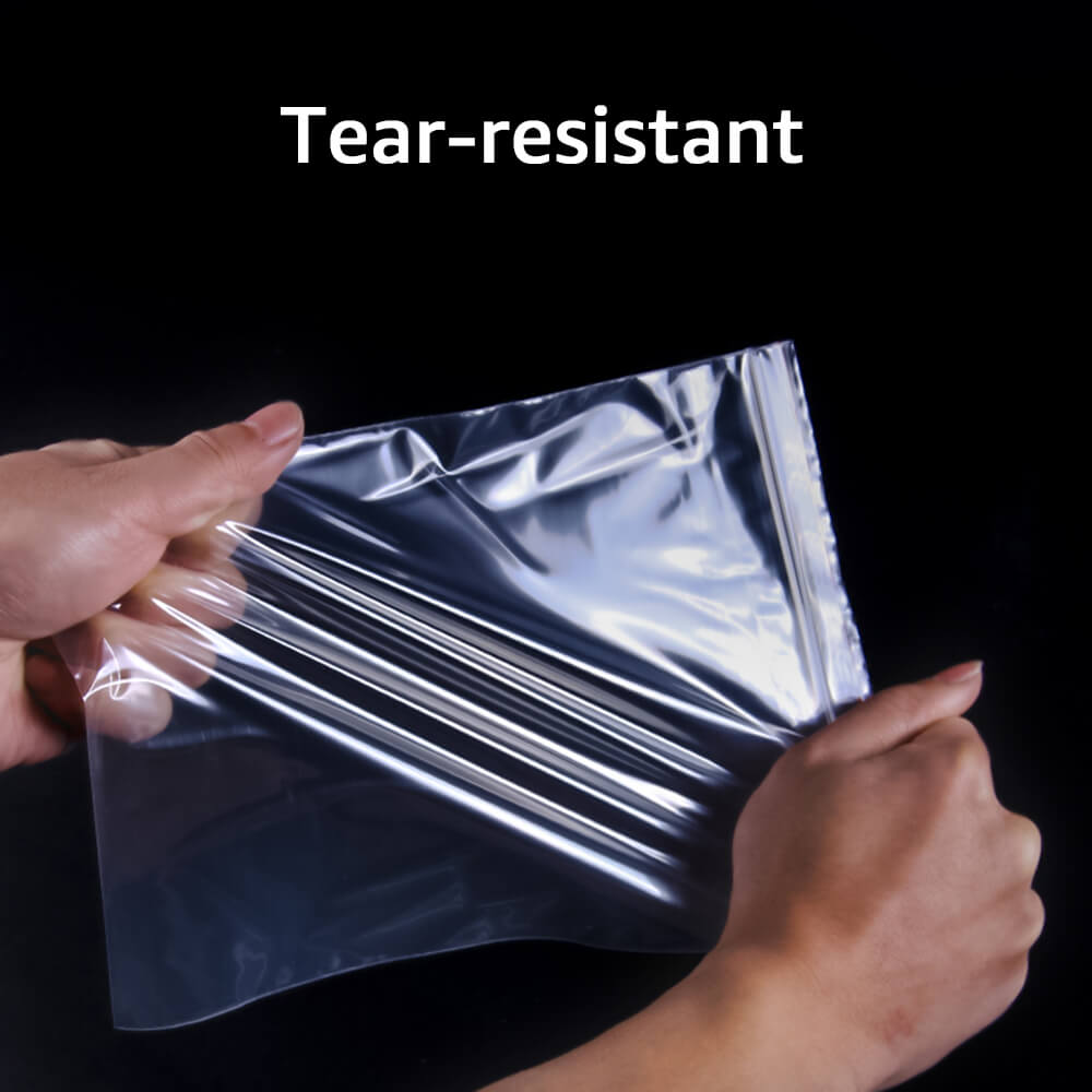 Zip Lock Poly Zipper Bags, 2 Mil - BCBMALL