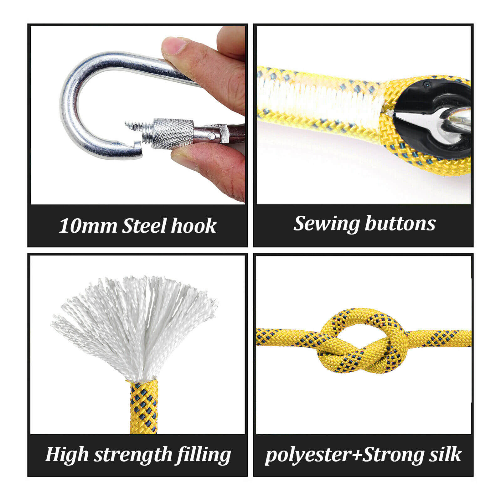 12MM Outdoor Climbing Rope - BCBMALL