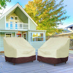 Heavy Duty Patio Chair Covers 2-Pack 35Wx38Dx31H Inch