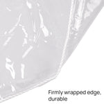 Clear Waterproof Tarp with Grommets 14Mil 15.5 x 5.5 ft