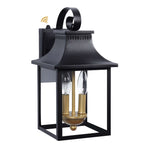 Outdoor Wall Light Dusk to Dawn IP65 2-Light Outdoor Lighting Lamp