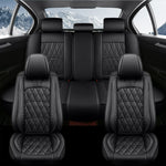 Universal Car Seat Covers 5 Seats Full Set Automotive Leather Protector