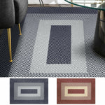 Braided Bohemian Area Rug