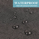 Waterproof Car Seat Protector Back Seat Organizer Kick Mat Cover