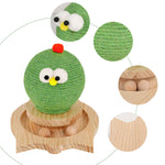 Cat Activity Tree bird detail