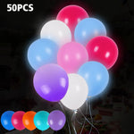 LED Balloons, 50 Pcs - BCBMALL