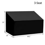 Outdoor Bench Cover 3seat 
