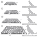 Pet Bed Mat Cushion gray star