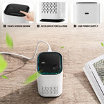 display of Portable Mini Air Purifier