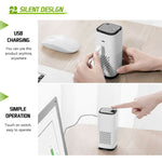 silent design of Portable Mini Air Purifier