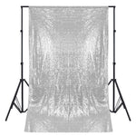Shinny Backdrop Curtain Party Background Decor, 2x7ft / 2x8ft - BCBMALL