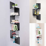 Wall Corner Zig Zag Shelf - BCBMALL