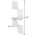 Wall Corner Zig Zag Shelf - BCBMALL